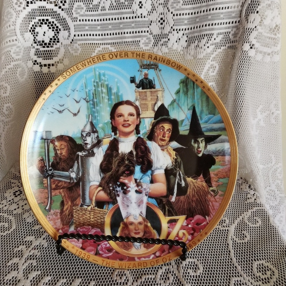 Vintage Wizard Of Oz Collector's Plate